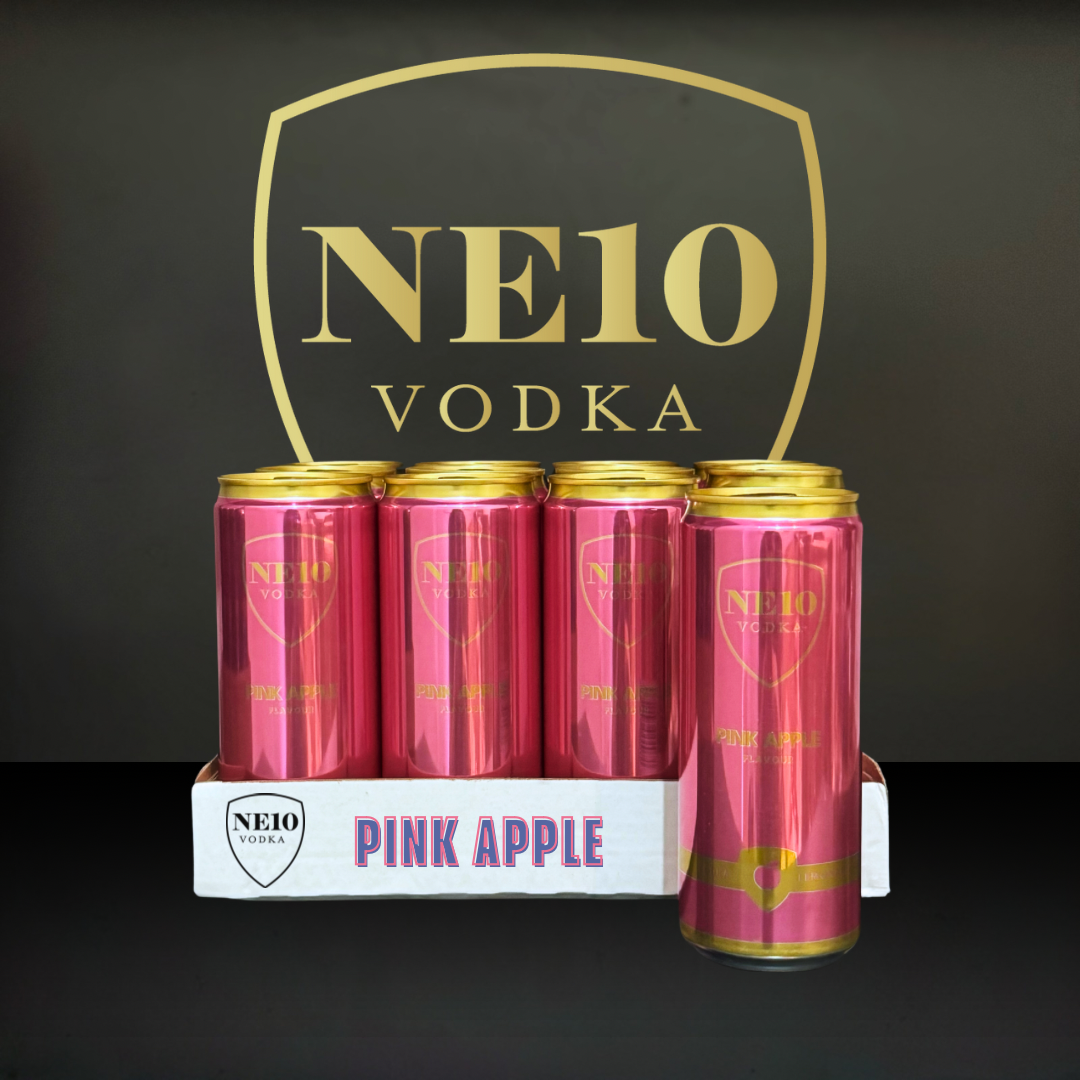 NE10 Vodka Pink Apple Pre-Mixed Cans 4.6ABV