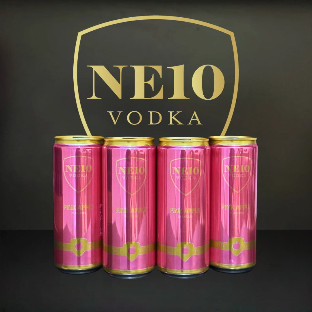 NE10 Vodka Pink Apple Pre-Mixed Cans 4.6ABV